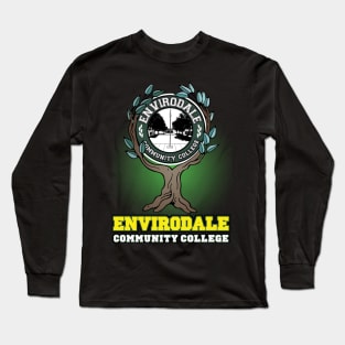 Envirodale Community College (Green Backlight) Long Sleeve T-Shirt